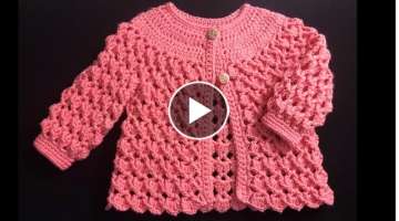 Crochet Jacket or Coat for girls