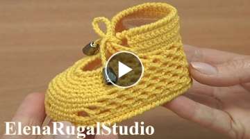 Crochet Trend Cute Shoes For Baby 24K