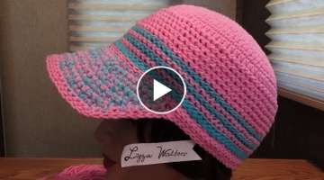 Crochet Stiffy Cord Stitch Cap 