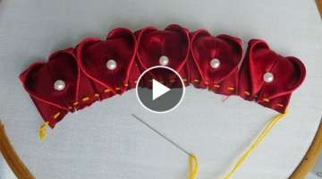 Easy and beautiful ribbon work