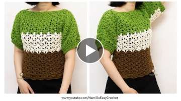 Easy Crochet: Crochet Blouse