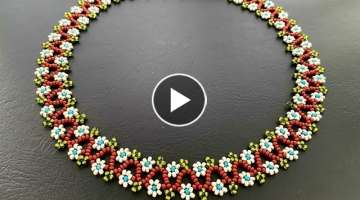  DIY Seed Beads Necklace