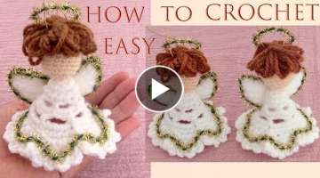 Como hacer un Ã¡ngel en minutos con Ganchillo Crochet