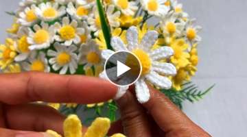 crochet sugar daisies