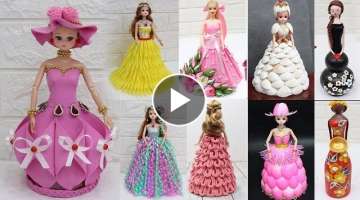 11 Doll decoration from 11 different materials