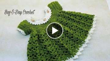 Crochet Baby Dress 