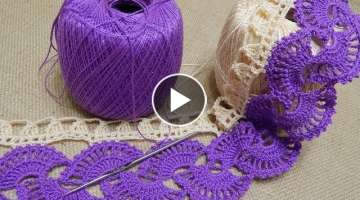 14 Abanicos dos colores Crochet parte 26k