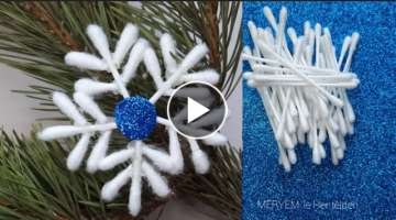 How to make a snowflake with EAR BAR and EVA PAPER.