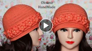Women crochet hat