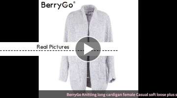 ong knitted cardigan