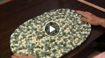 Spool Knitted Rug 