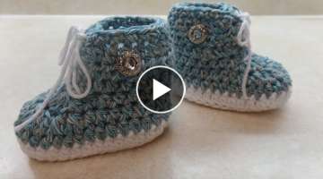 Eady Crochet Baby Tennis Shoe 