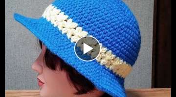 Crochet Floramae's Hat 