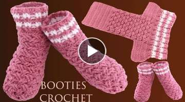 Zapatos a Ganchillo Crochet tamaÃ±o adulto en Punto 