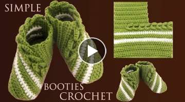 Zapatitos a Crochet para bebes ninÌƒas ninÌƒos y personas adultas paso a paso