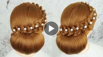 Most Beautiful Bridal Hairstyle