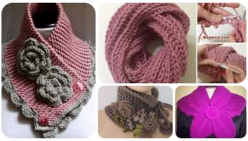 Crochet ponchos and shawls 