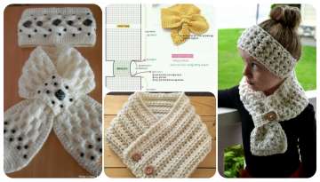 Crochet ponchos and shawls for girls
