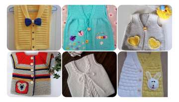 BABY VEST WITH SEAMLESS COLLAR STITCHING