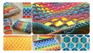 Gorgeous Honeycomb Knitting Pattern
